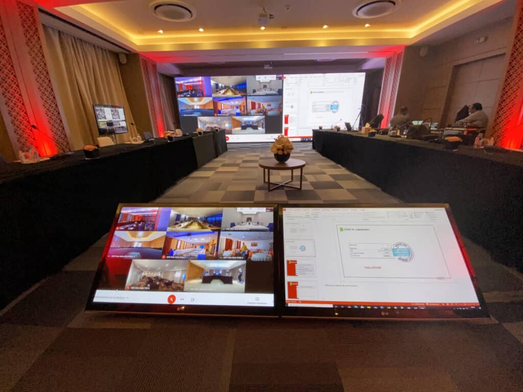 AV SYSTEM LOCATION VISIOCONFERENCE