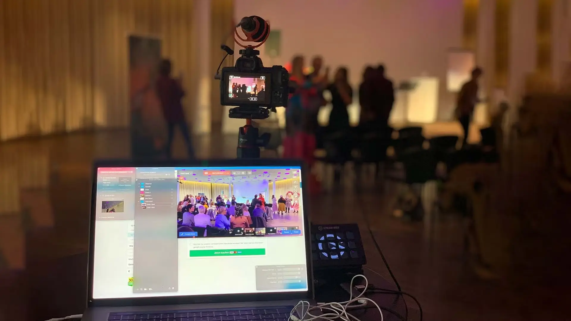 Équipement de streaming et multi-diffusion pour événements en direct au Maroc