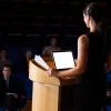 Pupitre de conférence professionnel pour événements